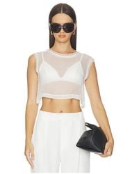 NonChalant Label - Kara Crop Top - Lyst