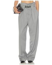 The Attico - Long Belted Pant - Lyst