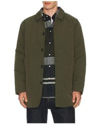 Barbour - Wadded Lorden Showerproof Mac Jacket - Lyst