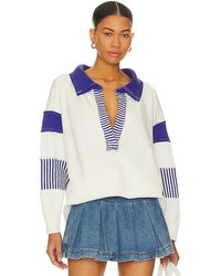Free People - X We The Free Clean Prep Polo - Lyst