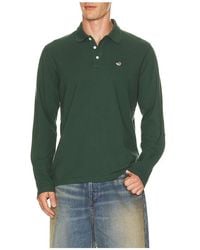 Edmmond Studios - Duck Polo Long Sleeve Shirt - Lyst