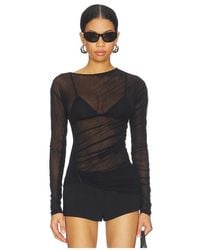 Helmut Lang - Seamed Wind Top - Lyst