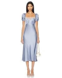 LPA - Celeste Midi Dress - Lyst