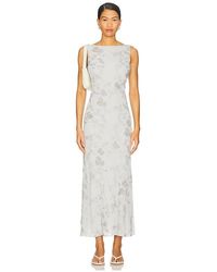 Stone Cold Fox - X Revolve Blaire Embroidered Maxi Dress - Lyst