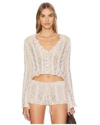 SNDY'S - Crochet Cardigan - Lyst