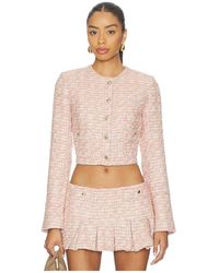 GUIZIO - Patch Pocket Crop Jacket - Lyst
