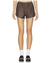 SPRWMN - Dolphin Leather Shorts - Lyst