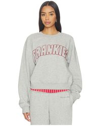 Frankie's Bikinis - Travel Day Crewneck Pullover - Lyst