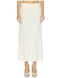 NAADAM - Premium Cashmino Ribbed Skirt - Lyst