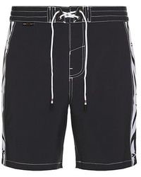 Dark Seas - Shorts Playeros En Color Negro Talla En - Lyst