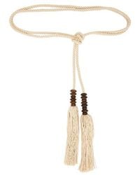 Balmain - Gürtel Rope & Wood - Lyst