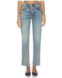 Rag & Bone - Harlow Mid-Rise Ankle Straight Jeans - Lyst