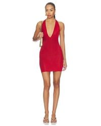 GUIZIO - Millie Halter Mini Dress - Lyst