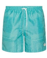 Bather - Tonal Bandana Swim Trunks - Lyst