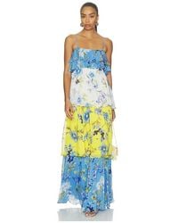Hemant & Nandita - Tiered Maxi Dress - Lyst