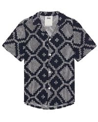 Oas - Camisa De Ganchillo Trastevere En Color Azul Marino Talla (También En M, S, Xl/1X) - Lyst