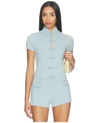 SAU LEE - Mountain Cashmere Top - Lyst