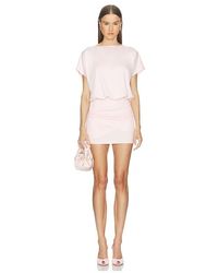 MORE TO COME - Dixie Wrap Mini Dress - Lyst