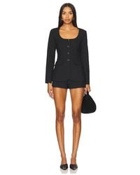 Amanda Uprichard - X Revolve Long Sleeve Kya Romper - Lyst