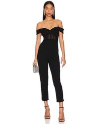 Misha Collection - Colby Bonded Jumpsuit - Lyst
