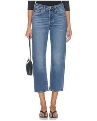 Levi's - 501 Crop Straight Jean - Lyst