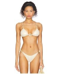 YELLOW THE LABEL - Willow Ring Bikini Top - Lyst