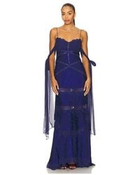 For Love & Lemons - Rita Lace Gown - Lyst