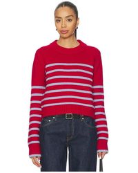 La Ligne - PULL MINI MARIN en Red - Lyst