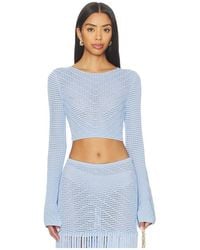 Devon Windsor - Erin Longsleeve Top - Lyst