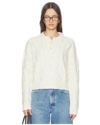 NAADAM - Ultra Luxe Cashmino Cable Polo - Lyst