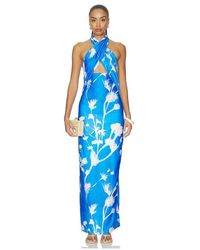 Especia - Kim Neel Long Dress - Lyst