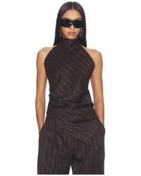Helmut Lang - Halter Scarf Top - Lyst