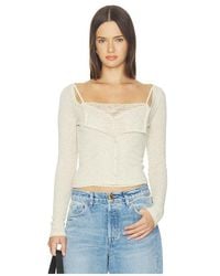 Lioness - Babydoll Long Sleeve Top - Lyst
