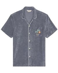 Faherty - Cabana Towel Terry Shirt - Lyst