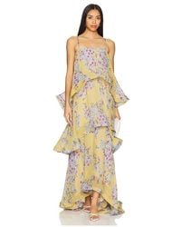 Elliatt - X Revolve Armani Maxi Dress - Lyst