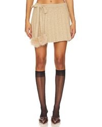 LOBA - Nili Pleated Wrap Skirt - Lyst