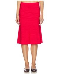 Frankie's Bikinis - Magnolia Cloud Knit Midi スカート - Lyst