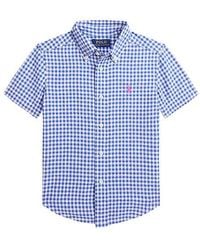 Polo Ralph Lauren - Kids Short Sleeve Linen Sport Shirt - Lyst