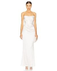Nookie - Emelie Strapless Gown - Lyst