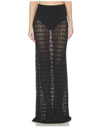 Nbd - Kyriah Pointelle Maxi Skirt - Lyst