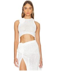 Lovers + Friends - Oberteil Joya Rosette - Lyst