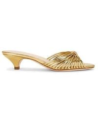 Loeffler Randall - Dixie Strappy Kitten Heel Sandal - Lyst