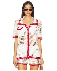 superdown - Bronwin Top En Color Blanco Talla En - Lyst