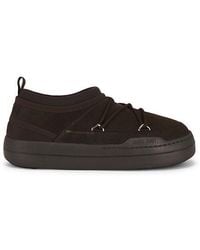 Moon Boot - Park Icon Suede Shoe - Lyst