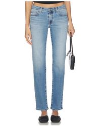 AG Jeans - Sandra Straight Leg Jeans - Lyst