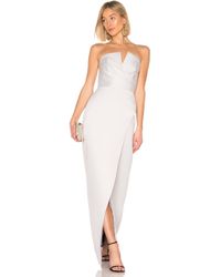 jay godfrey strapless dress