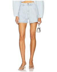 ROTATE BIRGER CHRISTENSEN - Barnia Short En Color Azul Talla En - Lyst