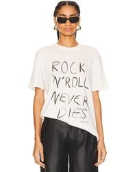 Anine Bing - Camiseta walker rock n roll - Lyst