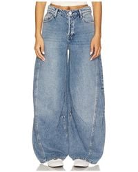 Free People - Weiter Schnitt Westward Demi - Lyst