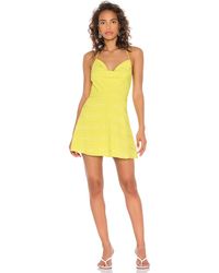 Nbd Brenda Mini Dress - Gelb
